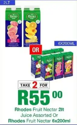 Take 'n Pay Rhodes Fruit Nectar Juice Assorted Or Rhodes Fruit Nectar offer