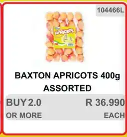 KitKat Cash and Carry BAXTON APRICOTS 400g ASSORTED offer