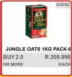 KitKat Cash and Carry Jungle Oats 1kg Pack-6 offer