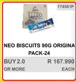 KitKat Cash and Carry NEO BISCUITS 90G ORIGINAL PACK-24 offer