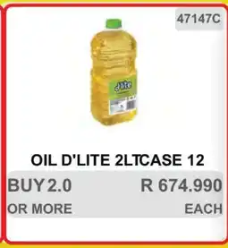 KitKat Cash and Carry OIL D'LITE 2LTCASE 12 offer