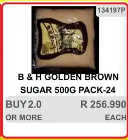 KitKat Cash and Carry B & H GOLDEN BROWN SUGAR 500G PACK-24 offer