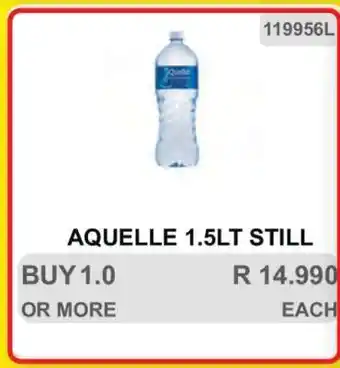 KitKat Cash and Carry AQUELLE 1.5LT STILL offer