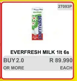 KitKat Cash and Carry EVERFRESH MILK 1lt 6s offer