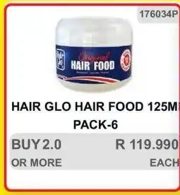 KitKat Cash and Carry HAIR GLO HAIR FOOD 125ML PACK-6 offer