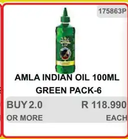 KitKat Cash and Carry AMLA INDIAN OIL 100ML GREEN PACK-6 offer