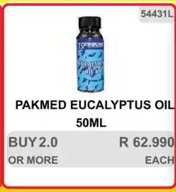 KitKat Cash and Carry PAKMED EUCALYPTUS OIL 50ML offer