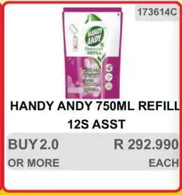 KitKat Cash and Carry HANDY ANDY 750ML REFILL 12S ASST offer