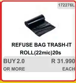 REFUSE BAG TRASH-IT ROLL(22mic)20s