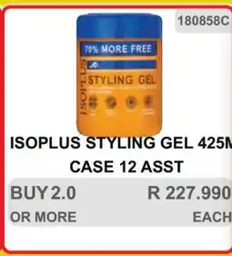 KitKat Cash and Carry ISOPLUS STYLING GEL 425M offer