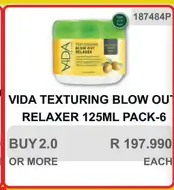 KitKat Cash and Carry VIDA TEXTURING BLOW OUT RELAXER 125ML PACK-6 offer