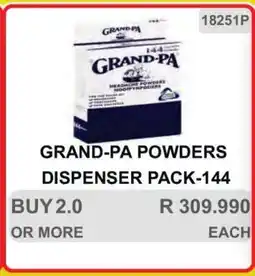 KitKat Cash and Carry GRAND-PA POWDERS DISPENSER PACK-144 offer