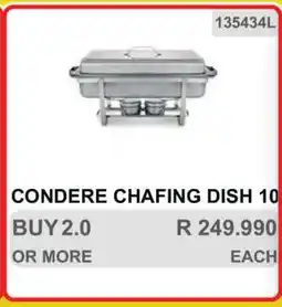 KitKat Cash and Carry CONDERE CHAFING DISH 10 offer