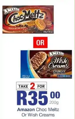 Take 'n Pay Amazon Choc Meltz Or Wish Creams offer
