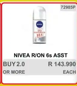 KitKat Cash and Carry NIVEA R/ON 6s ASST offer