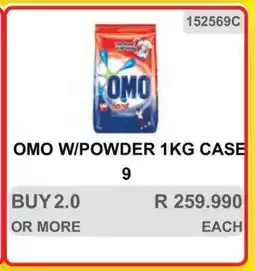 KitKat Cash and Carry OMO W/POWDER 1KG CASE 9 offer