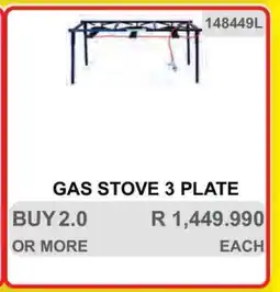 KitKat Cash and Carry Gas Stove 3 Plate offer