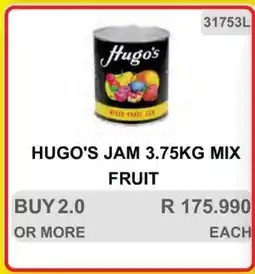 KitKat Cash and Carry Hugo's Jam 3.75KG Mix Fruit offer