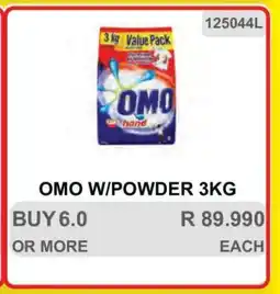 KitKat Cash and Carry OMO W/POWDER 3KG offer
