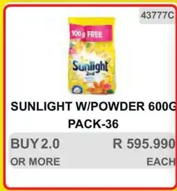 KitKat Cash and Carry SUNLIGHT W/POWDER 600G PACK-36 offer
