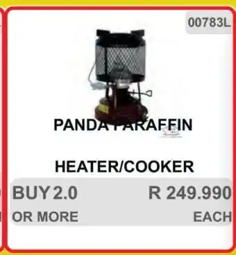 KitKat Cash and Carry PANDA Paraffin Heater/Cooker offer