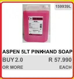 KitKat Cash and Carry ASPEN 5LT PINKHAND SOAP offer