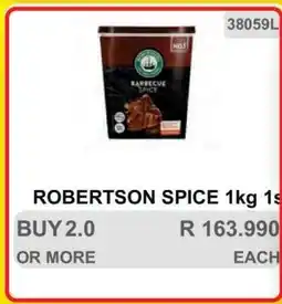 KitKat Cash and Carry ROBERTSON SPICE 1kg offer