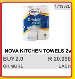 KitKat Cash and Carry NOVA KITCHEN TOWELS 2s offer