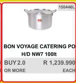 KitKat Cash and Carry BON VOYAGE CATERING POT H/D NW7 100lt offer