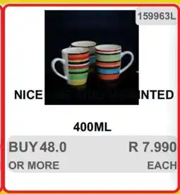 KitKat Cash and Carry NICE ONE MUG H/PAINTED offer