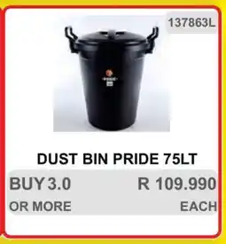 KitKat Cash and Carry DUST BIN PRIDE 75LT offer