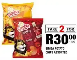 Take 'n Pay Simba potato chips assorted offer