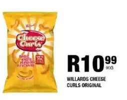 Take 'n Pay Willards cheese curls original offer
