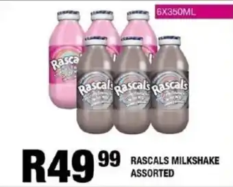Take 'n Pay Rascals milkshake assorted offer