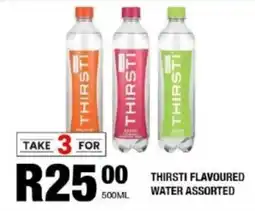 Take 'n Pay Thirsti flavoured water assorted offer