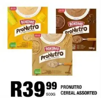 Take 'n Pay Bokomo pronutro cereal assorted offer