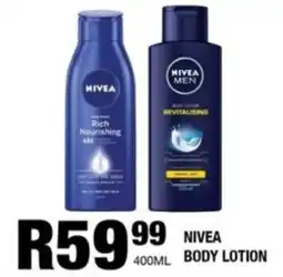 Take 'n Pay Nivea body lotion offer