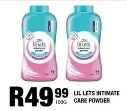 Take 'n Pay Lil lets intimate care powder offer