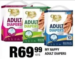 Take 'n Pay My nappy adult diapers offer