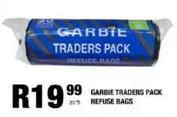 Take 'n Pay Garbie traders pack refuse bags offer
