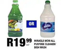 Take 'n Pay Miracle mom all purpose cleaner/ dishwash offer