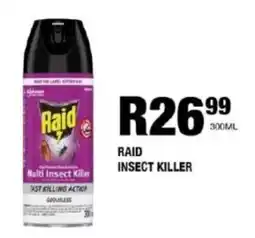 Take 'n Pay Raid Insect Killer offer