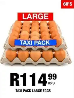 Take 'n Pay Taxi pack large eggs offer