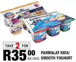 Take 'n Pay Parmalat kids/ smooth yoghurt offer