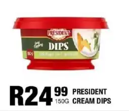 Take 'n Pay President cream dips offer