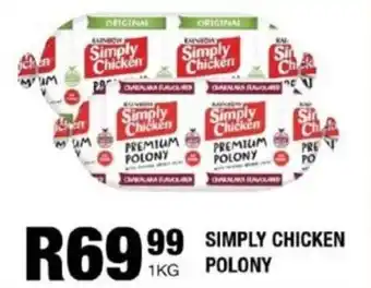 Take 'n Pay Simply chicken polony offer