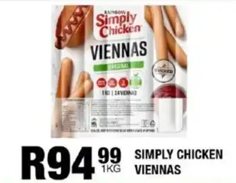Take 'n Pay Simply chicken viennas offer