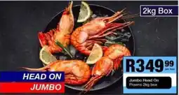 Take 'n Pay Jumbo Head On Prawns offer