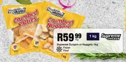 Take 'n Pay Supreme Burgers or Nuggets offer