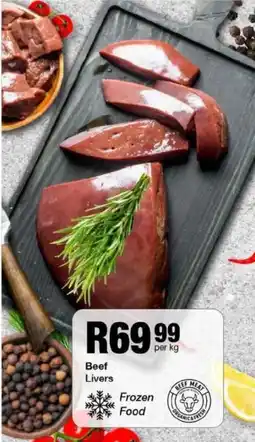 Take 'n Pay Beef Livers offer